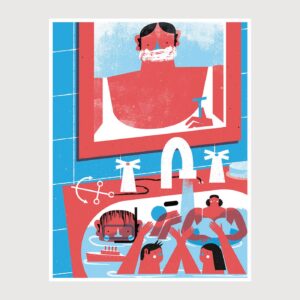 Print Can't stop thinking about holidays - Tiago Galo na Apaixonarte