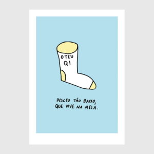 ilustração sobre O teu QI de Clara Não