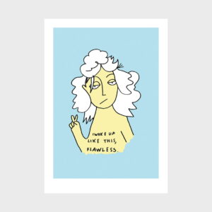 ilustração sobre Flawlessde Clara Não