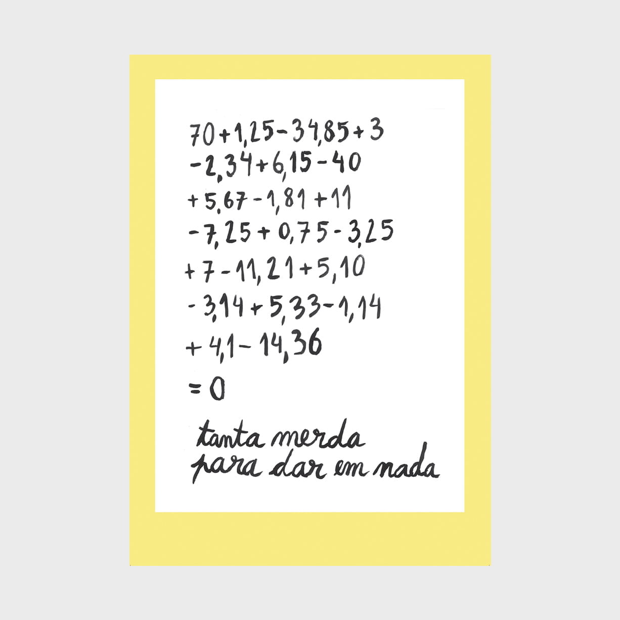 Merda-Clara-Não-Apaixonarte ilustração sobre Merda de Clara Não