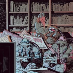 Tmnt comic book jorge coelho apaixonarte