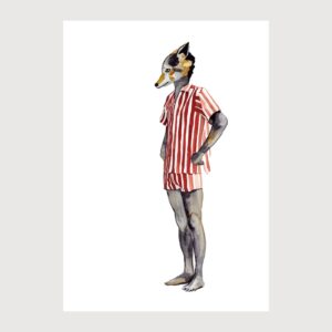 cao pijama ilustracao karina krumina