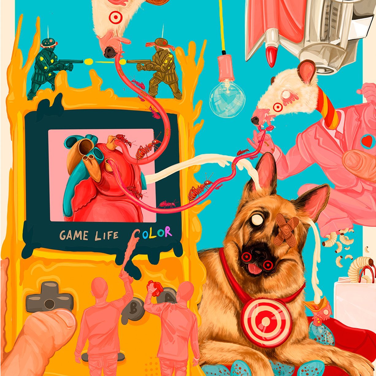 game-life-Rita-Ravasco-Apaixonarte-2 game life print rita ravasco