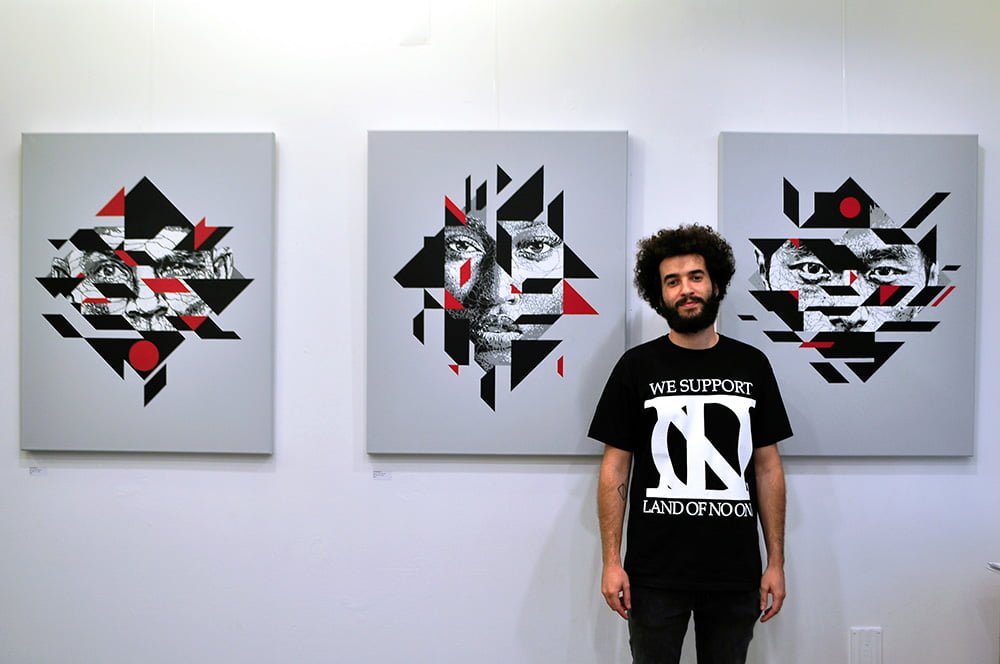 exposição, exhibition, street art, stencil, SAMINA