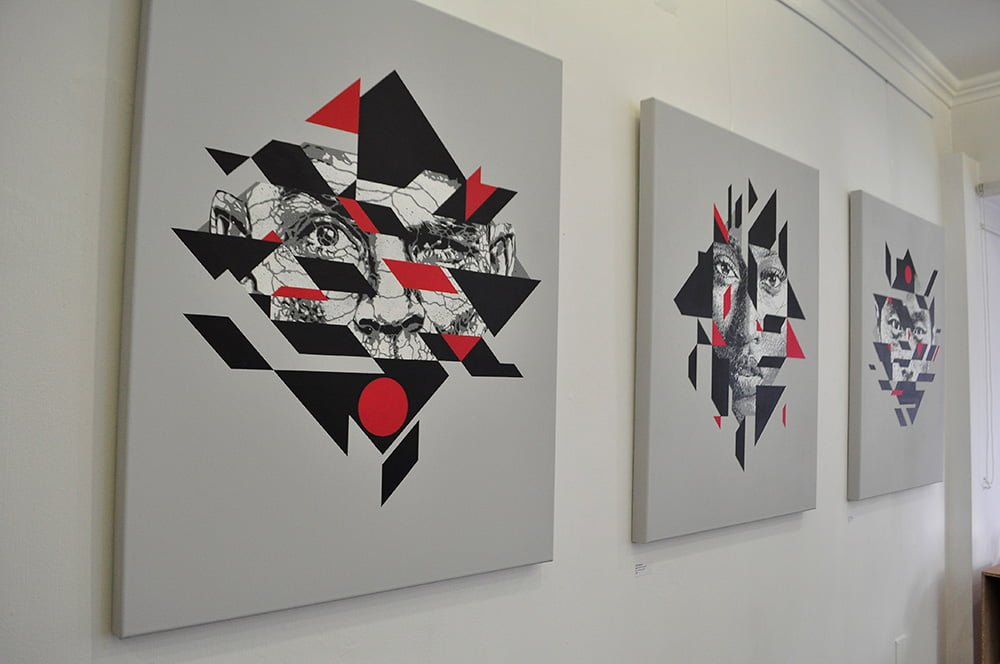 exposição, exhibition, street art, stencil, SAMINA