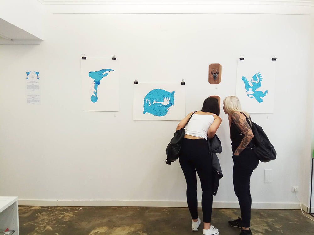 exposição Jael de Sara feio na Apaixonarte