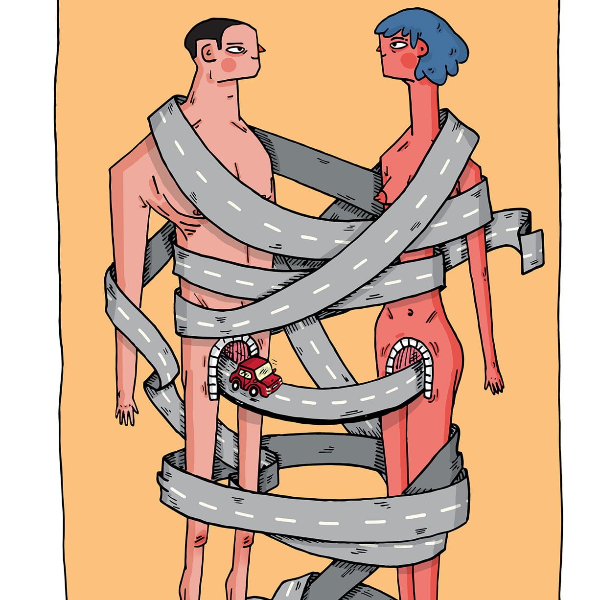 estradas-2_Ricardo-Ladeira_apaixonarte estradas Ricardo Ladeira ilustração apaixonarte