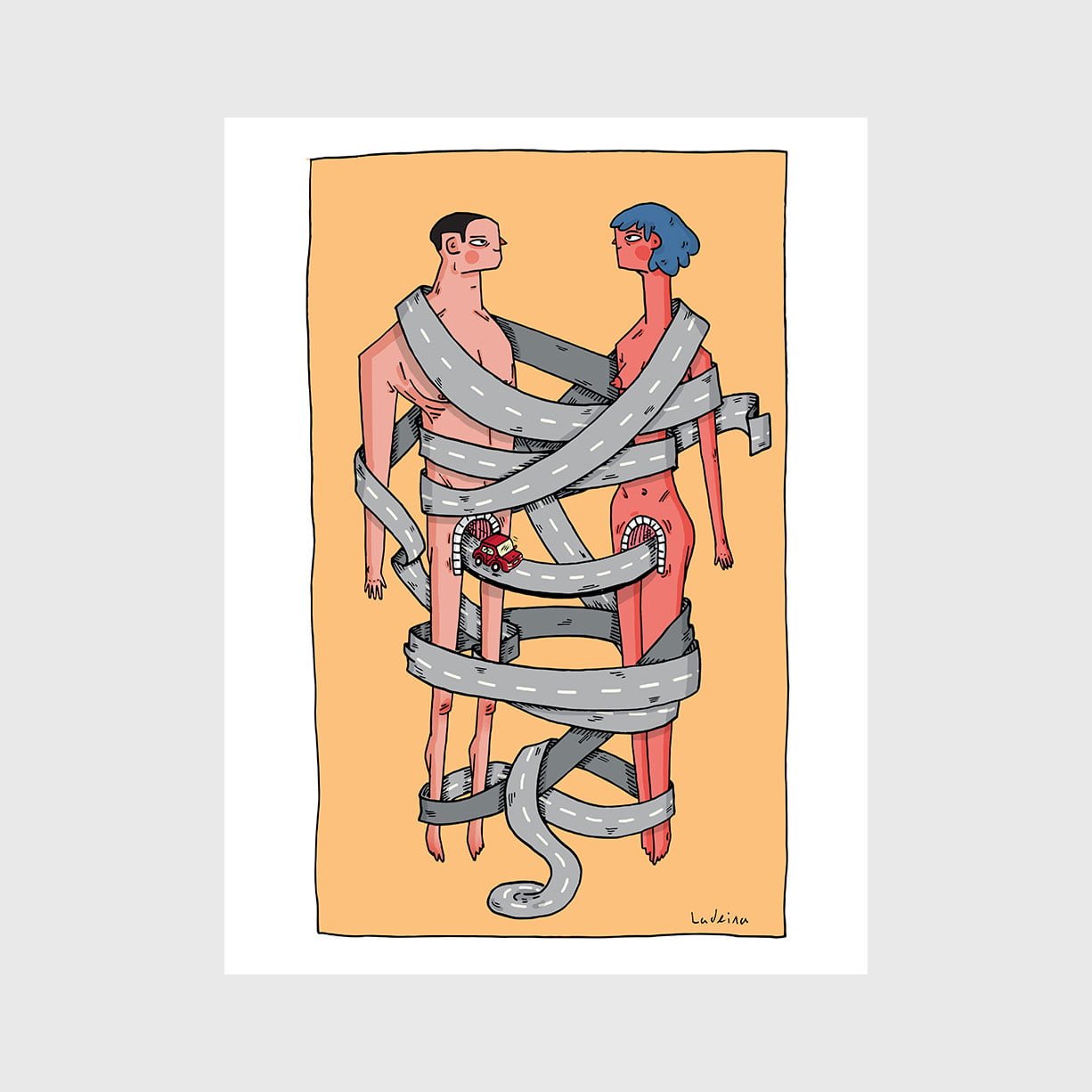 estradas_Ricardo-Ladeira_apaixonarte estradas Ricardo Ladeira ilustração apaixonarte