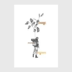 viajante planta mochila