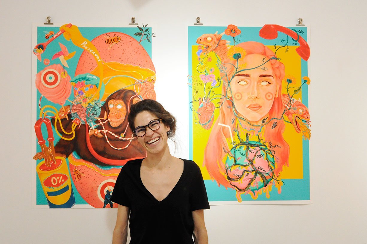 Rita-Ravasco teimosas ervas daninhas exposição