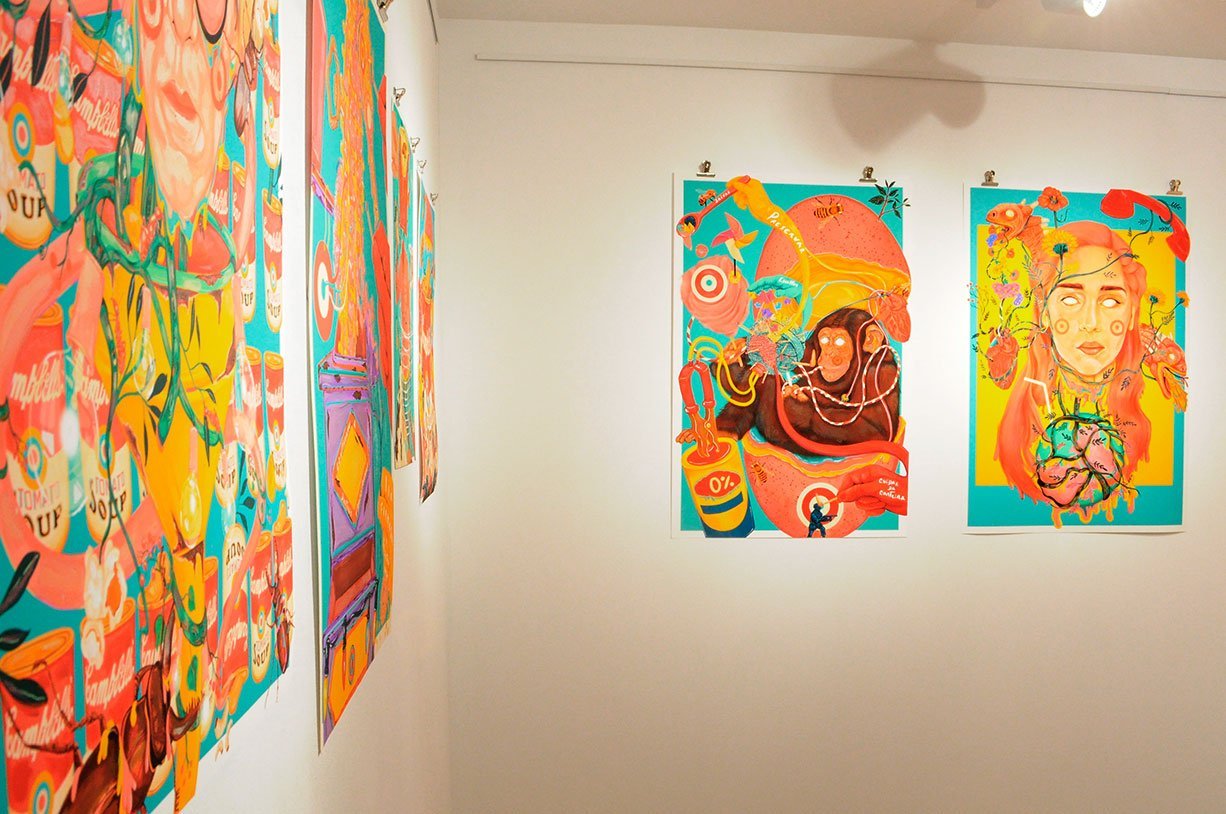 Rita-Ravasco teimosas ervas daninhas exposição