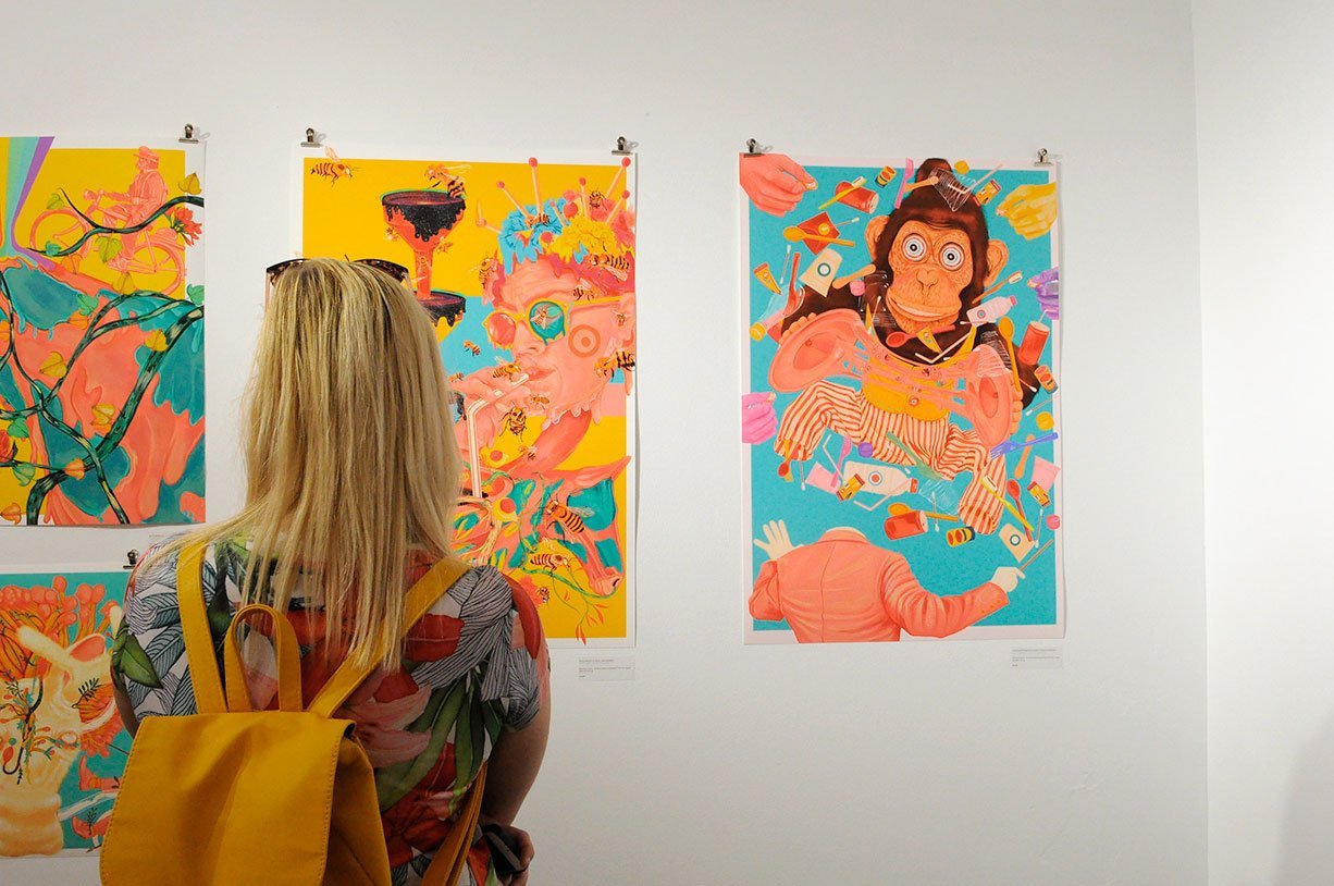 Rita-Ravasco teimosas ervas daninhas exposição