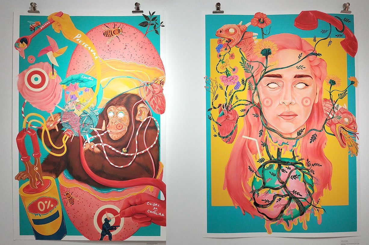 Rita-Ravasco teimosas ervas daninhas exposição