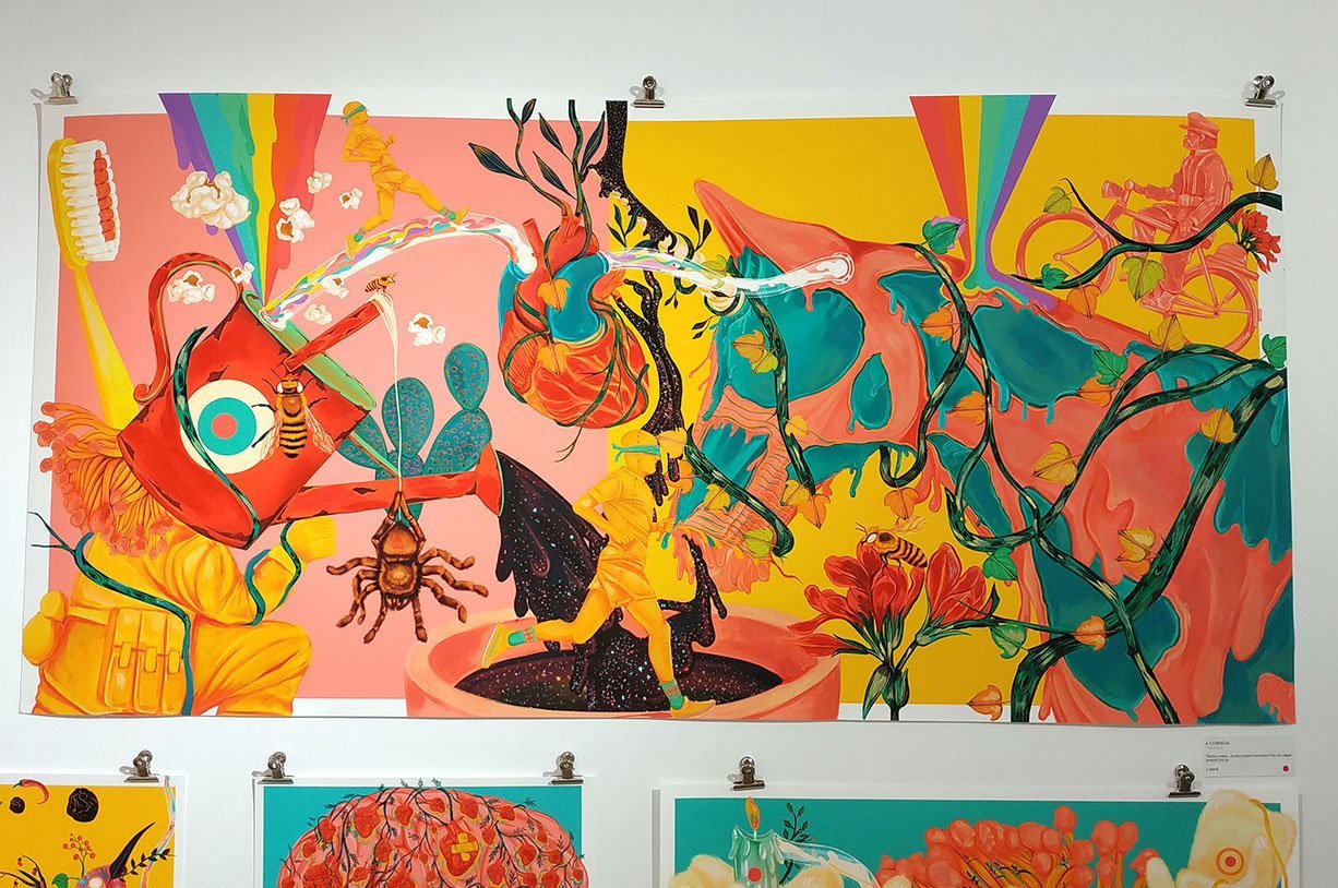 Rita-Ravasco teimosas ervas daninhas exposição