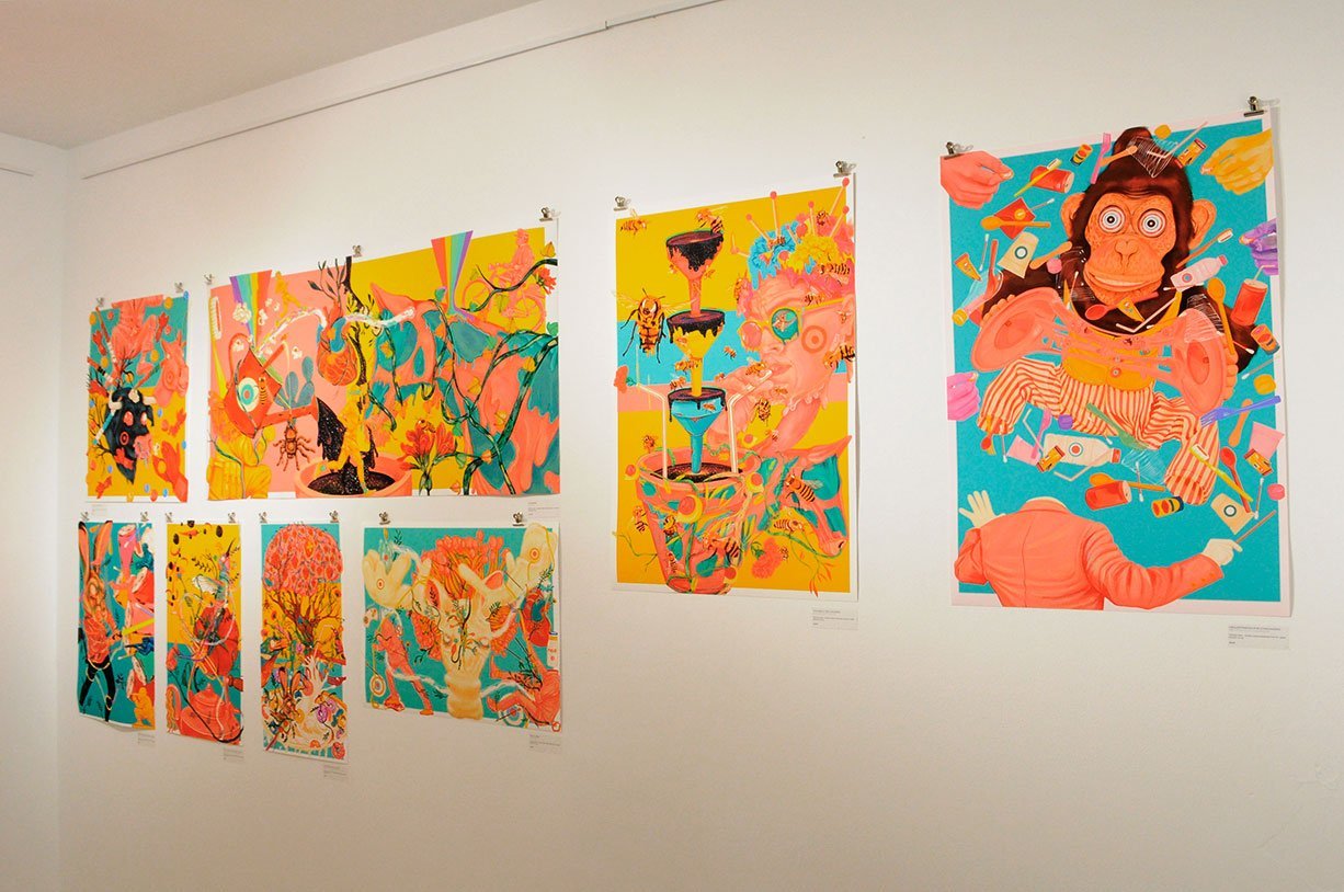 Rita-Ravasco teimosas ervas daninhas exposição