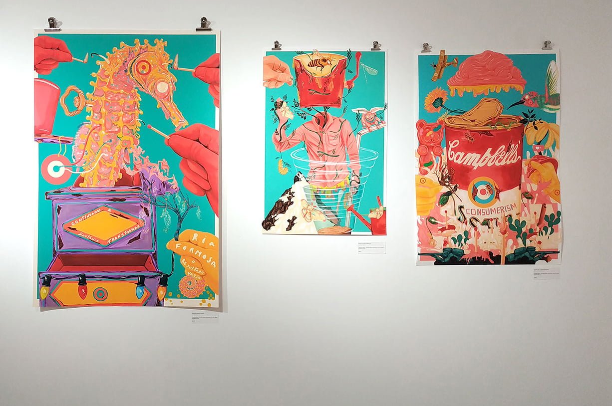 Rita-Ravasco teimosas ervas daninhas exposição