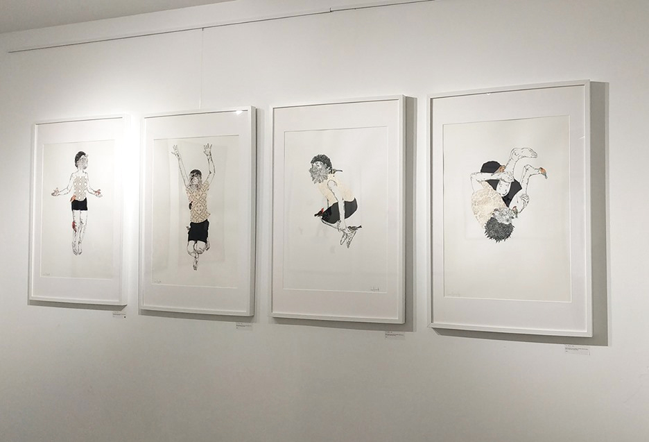 art exhbition by Cássio Markowsky at the galery apaixonarte