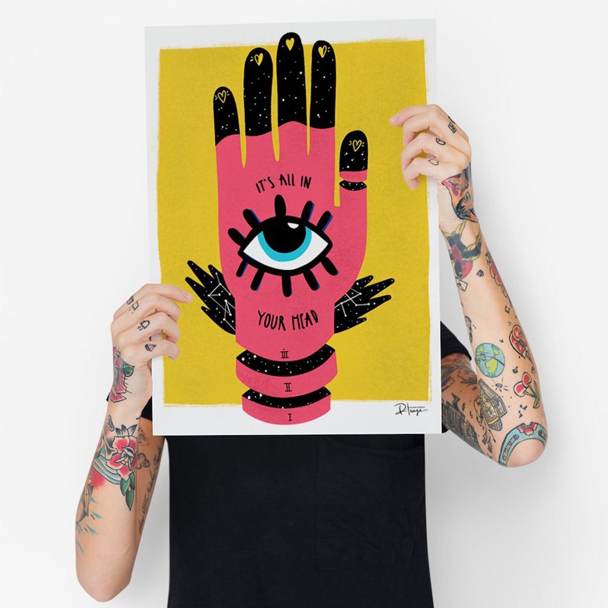 Pitanga-Razão poster mão