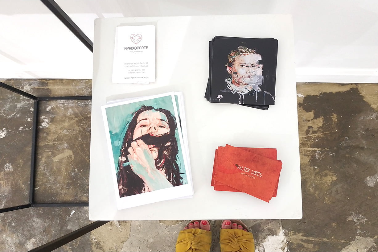 opening art exhibition valter lopes apaixonarte