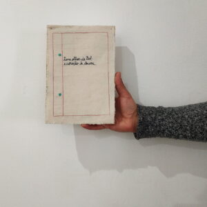 hemp, hand stitched, phrase, clara nao