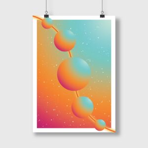 planets circle light