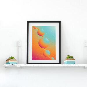 workspace line planets