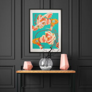 lIVING ROOM with paiting