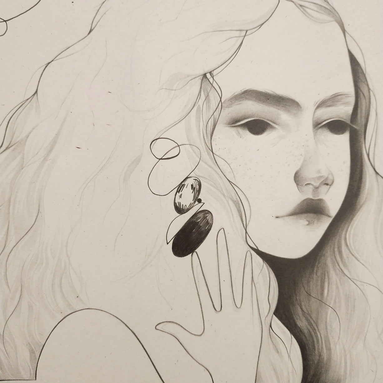 Uma-Joana-+Respeito-2 drawing of a girl