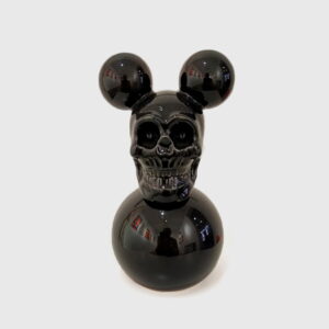 black skull mouse