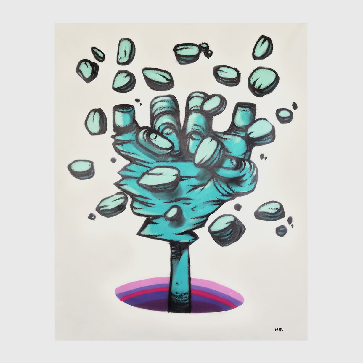 breaking-hand-goncalo-MAR-apaixonarte-1 street art breaking hand