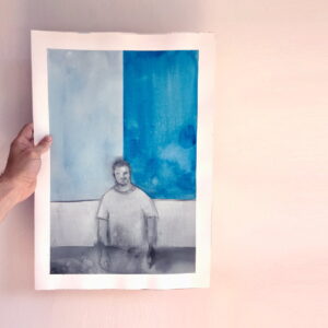 holding a original work