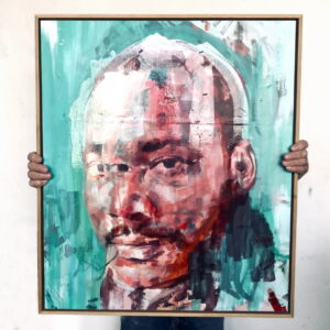 holding a unique piece