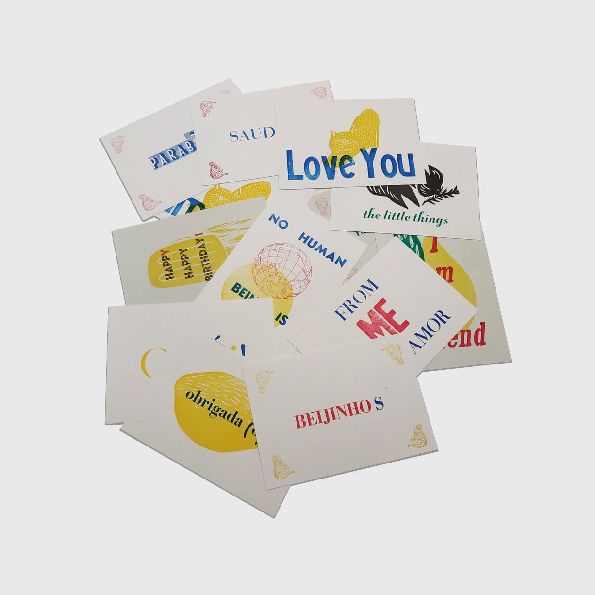 Artes-e-letras postcards