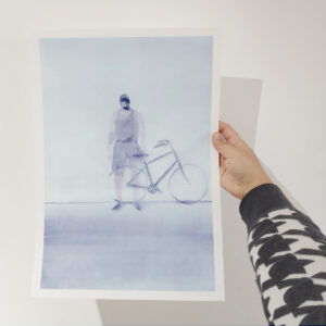 holding print watercolor