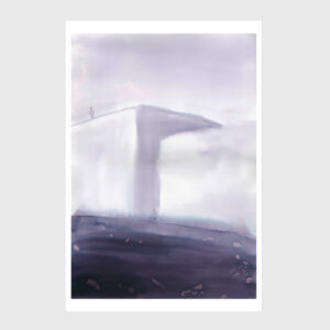 building print watercolor