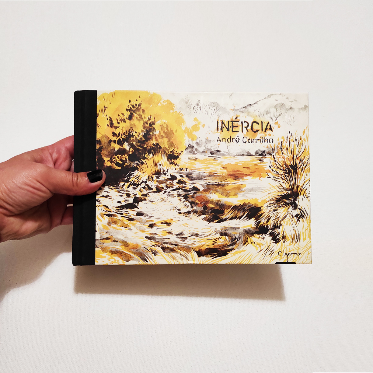 Inércia-André-Carrilho-Apaixonarte-1 Capa livro desenhos