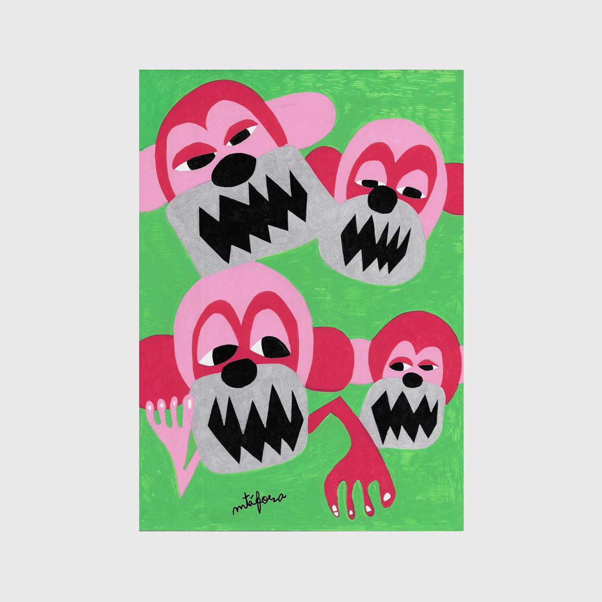 Mtáfora---Os-Macacos