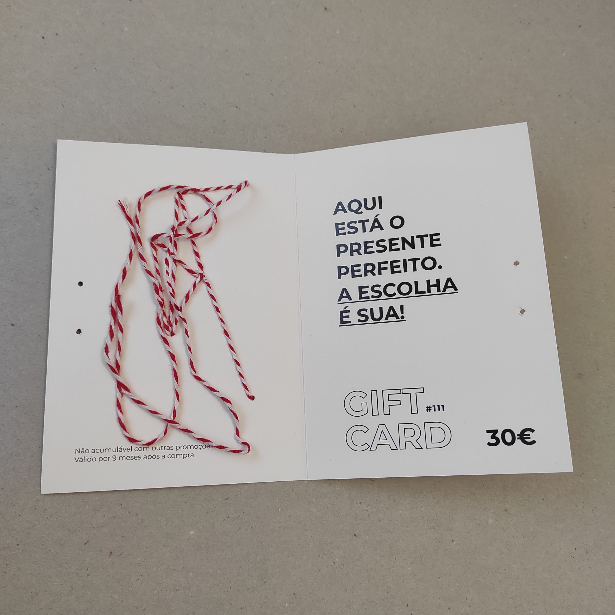 GIFT CARD Apaixonarte PT opened Gift Card Apaixonarte