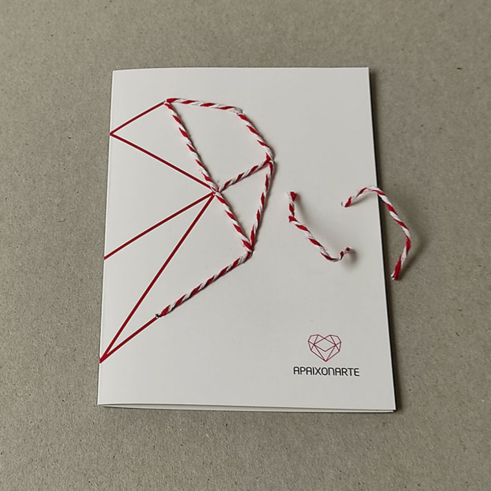 Gift-card-3 Gift Card Apaixonarte with the logo