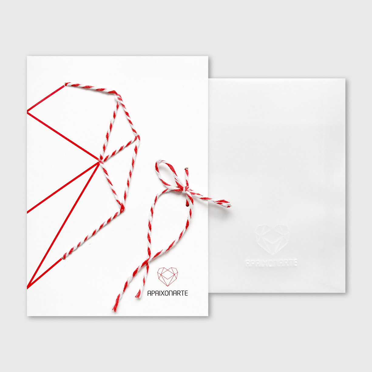 GiftCardProduto3 Gift Card Apaixonarte with an envelope