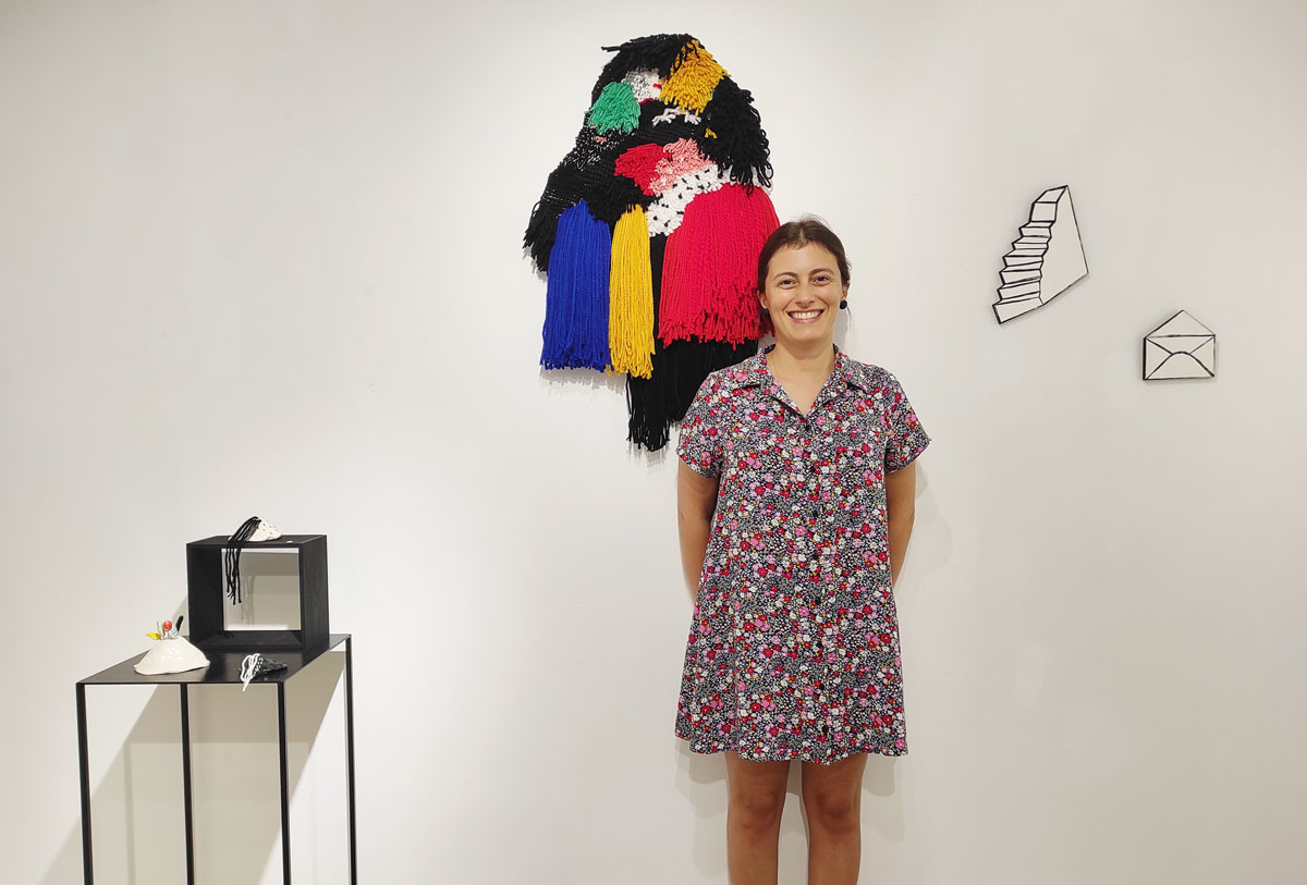 art exhition by Bárbara R. at Apaixonarte gallery, in Lisbon