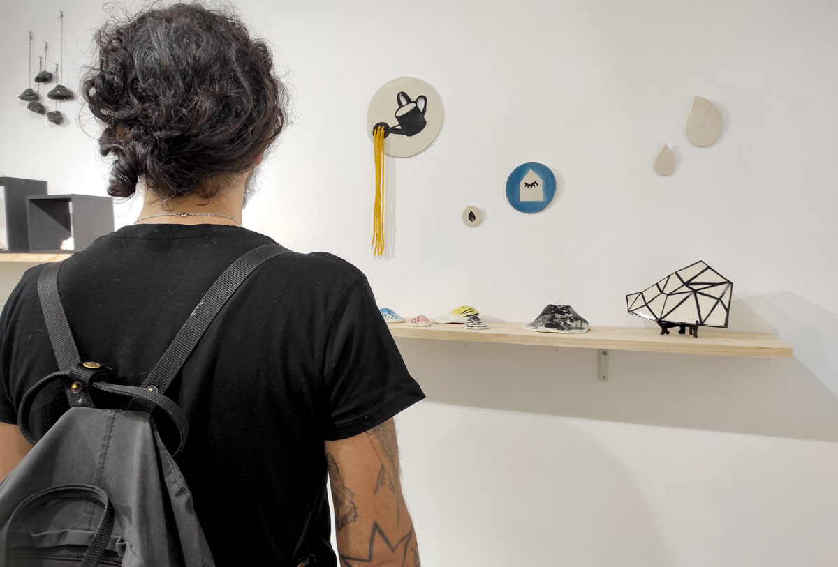 art exhition by Bárbara R. at Apaixonarte gallery, in Lisbon