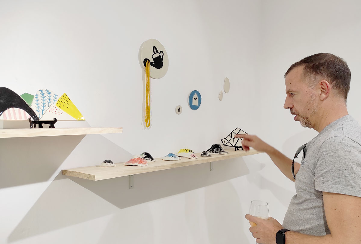 art exhition by Bárbara R. at Apaixonarte gallery, in Lisbon