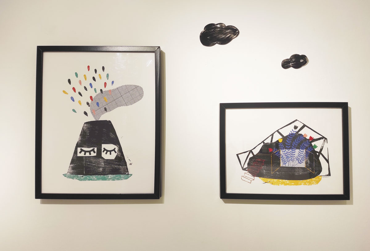 art exhition by Bárbara R. at Apaixonarte gallery, in Lisbon