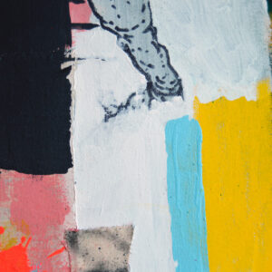 Pintura abstracta por Tiago Hesp na galeria Apaixonarte