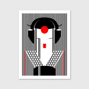 Gueisha vector art by David Sereno