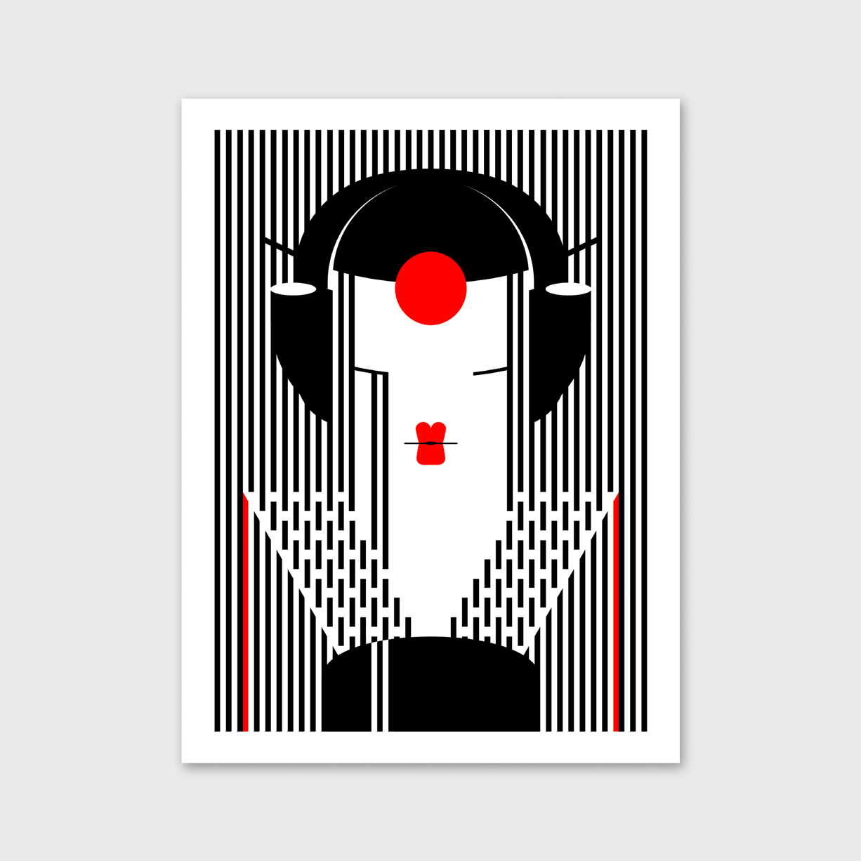 gueixa-1-david-sereno-apaioxnarte01 Ilustração vectorial de uma gueixa por David Sereno