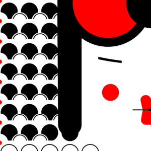 Gueisha vector art by David Sereno