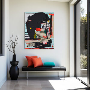 Tiago Hesp painting on a wall