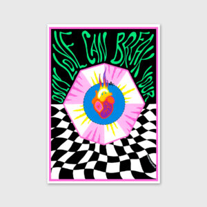 illustration print by bunny at apaixonarte gallery